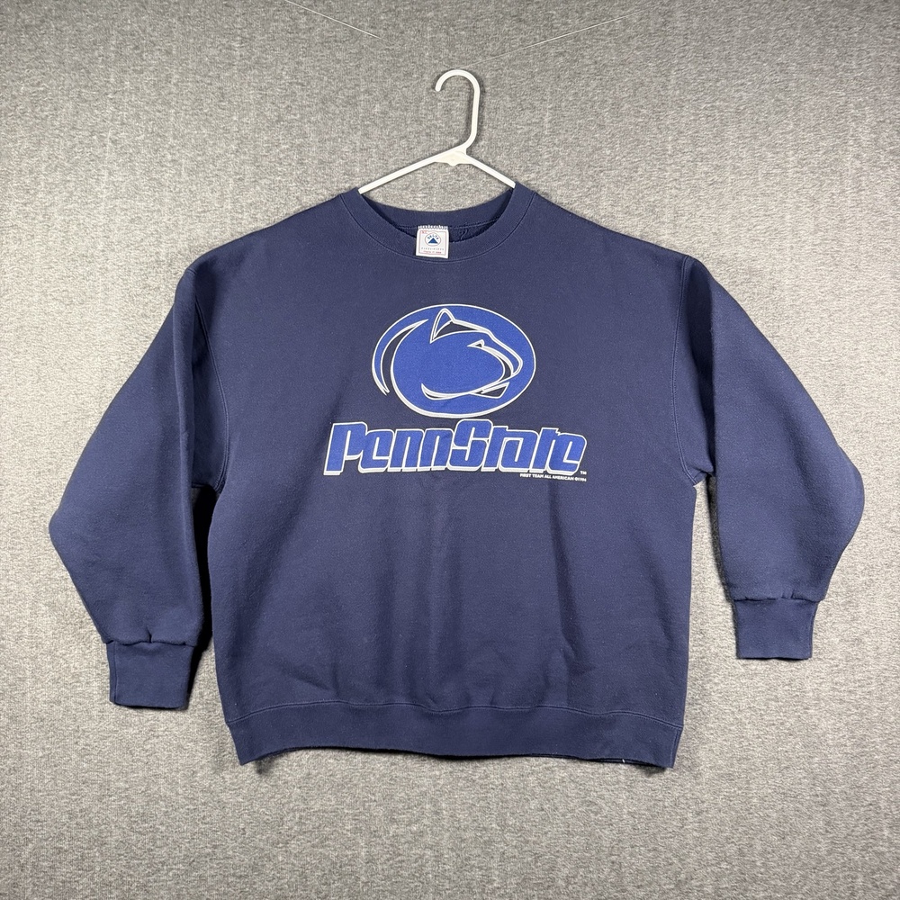 Vintage Penn State Nittany Lions Sweatshirt XL Navy 1994 USA Delta Crewneck